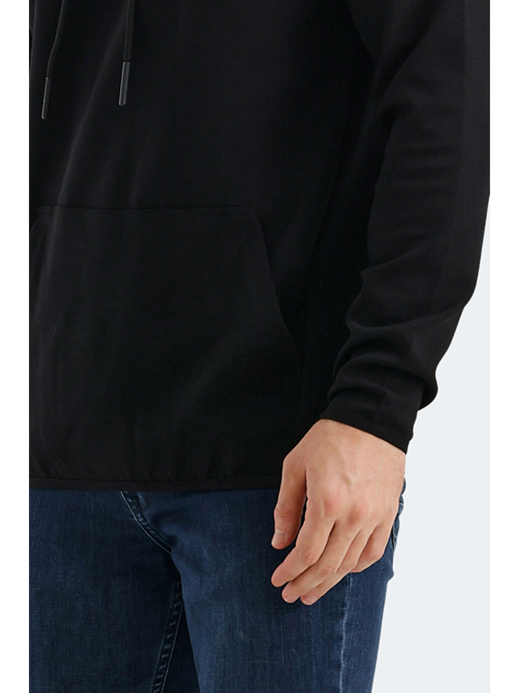 VADIMIR  Erkek Hoodie Siyah-4