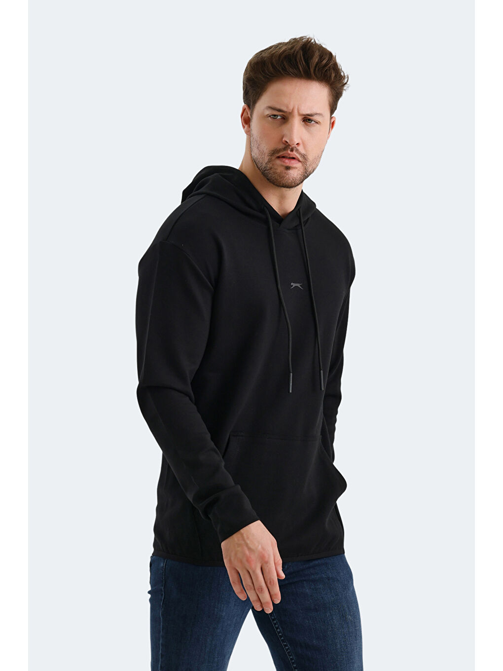VADIMIR  Erkek Hoodie Siyah-5