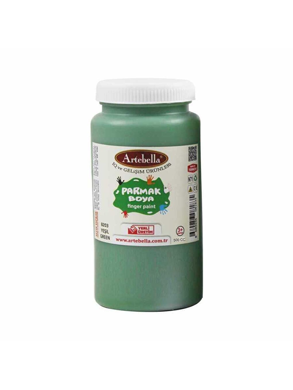 Artebella Parmak Boya Yeşil 500ml
