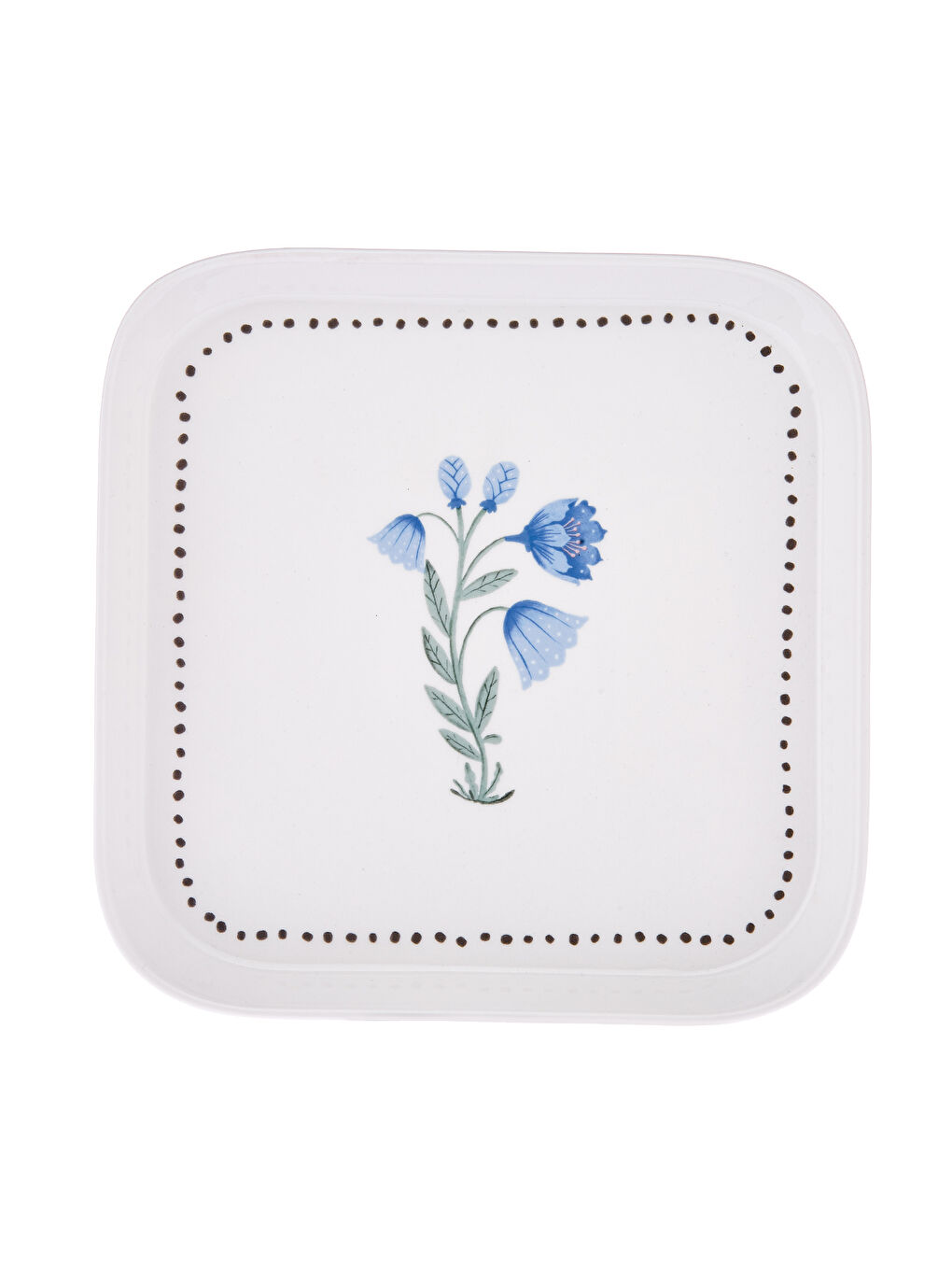 Beyaz Viola Porselen 30 Parça 6 Kişilik Kahvaltı Takımı-10