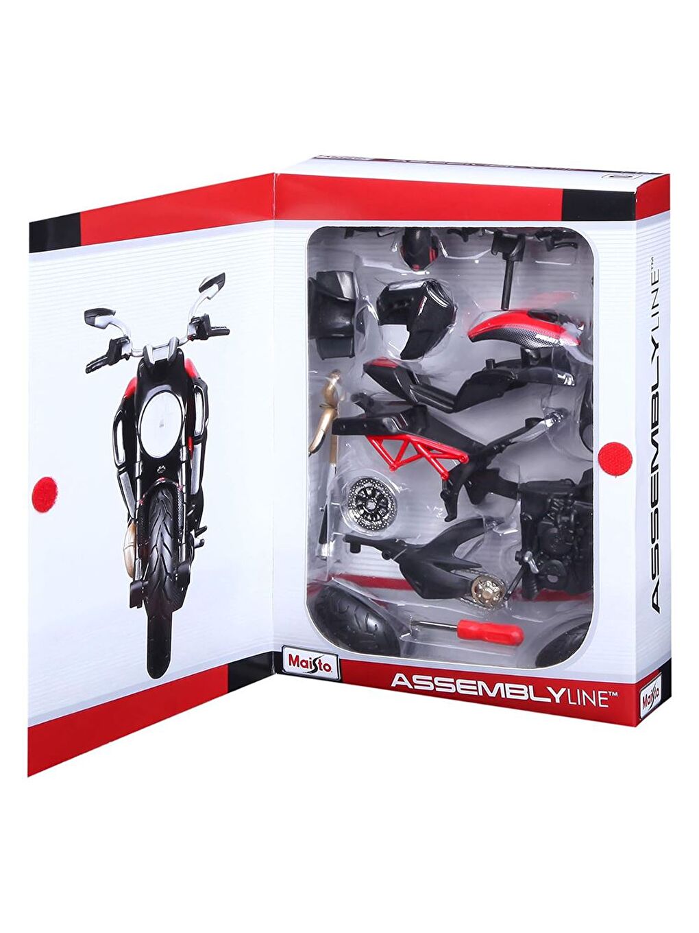 Ducati Diavel Carbon Model Kit Motosiklet 1/12 39196-1