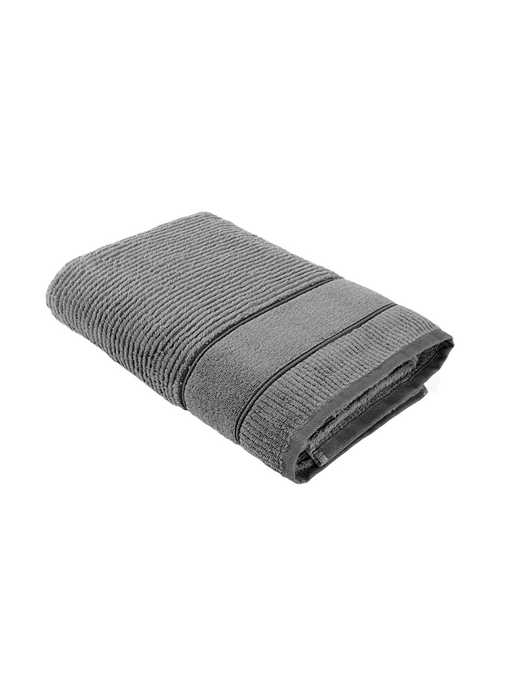 Antrasit Eliza Banyo Havlusu %100 Pamuk 80x150 Cm