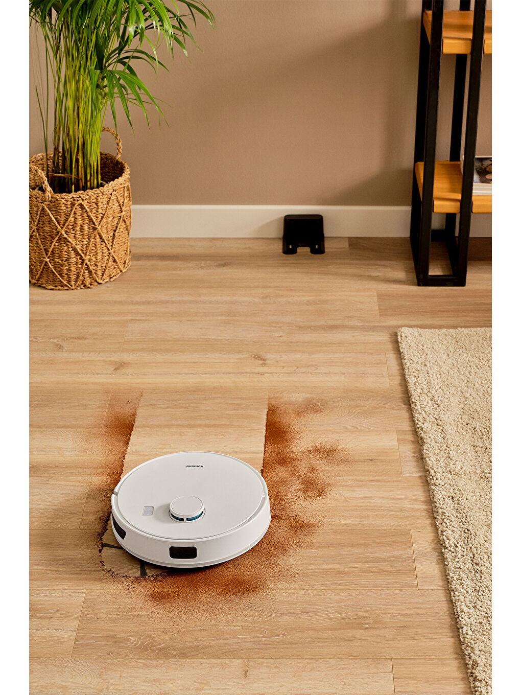 Alex Laser 1291H Moplu ve Haritalamalı Akıllı 5 Kpa Robot Süpürge Beyaz-2