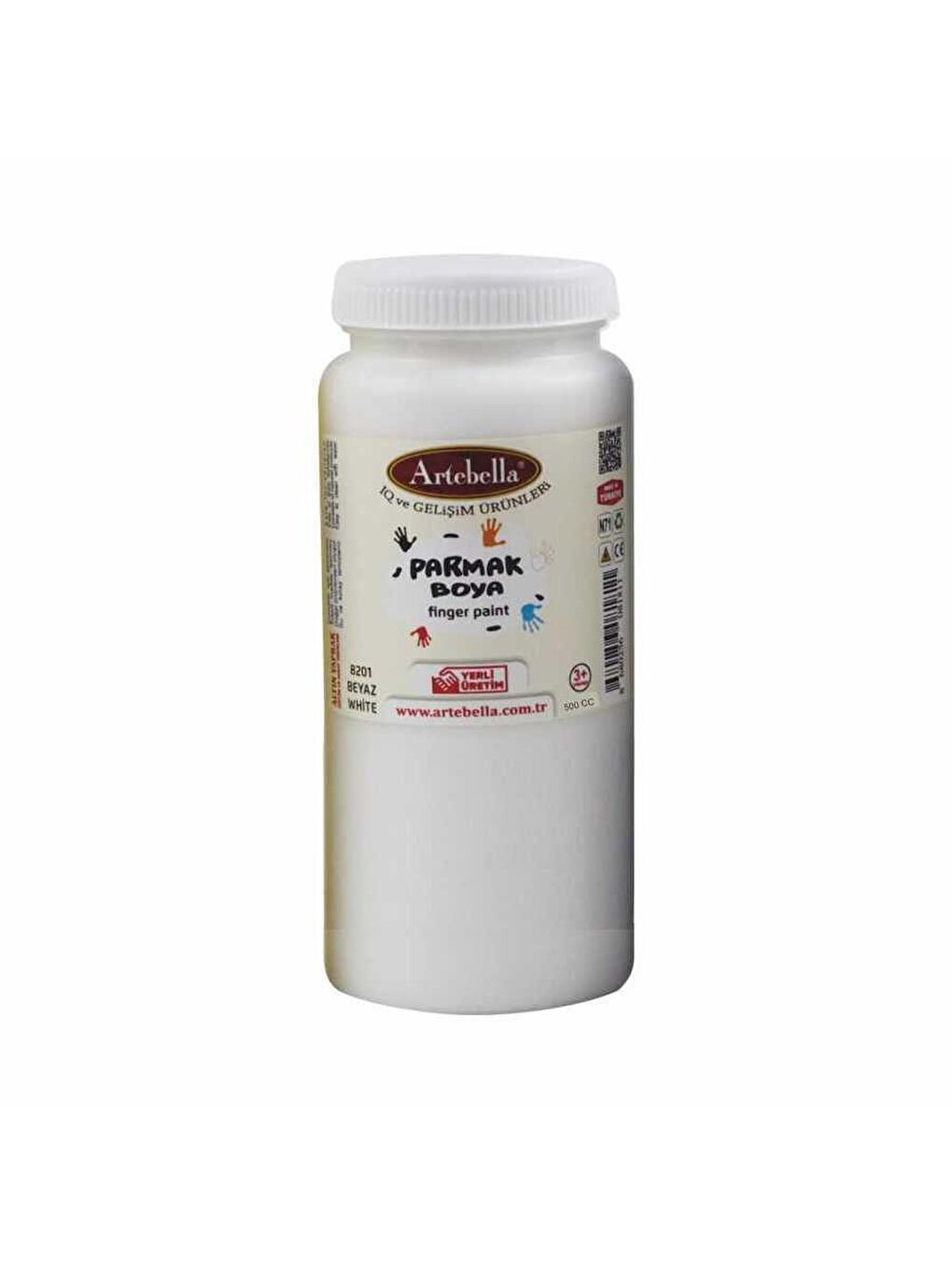 Artebella Parmak Boya Beyaz 500ml