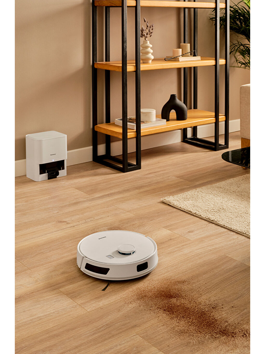 Alex Laser Power 1289H Otomatik Boşaltım Sistemli Yeni Nesil Moplu 5 KPA Robot Süpürge Beyaz-2