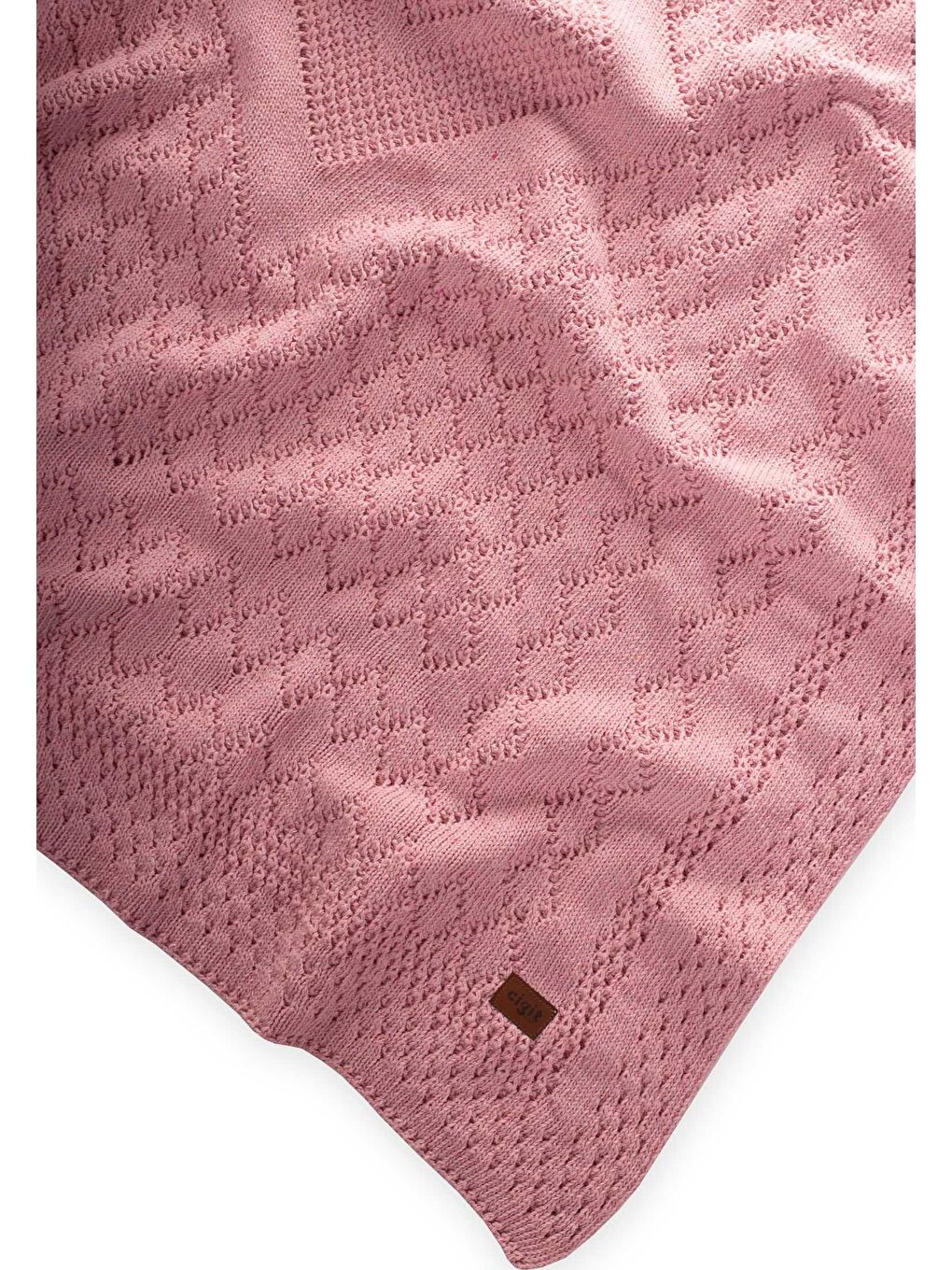 Floransa Model Kutulu Battaniye 80X100 Cm Pembe