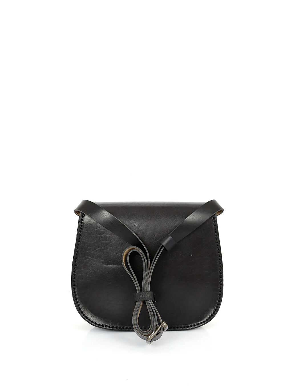 Siyah SİYAH  Hakiki Deri El İşçiliği Küçük Boy Kadın Omuz Ve Postacı Çantası K0609-3