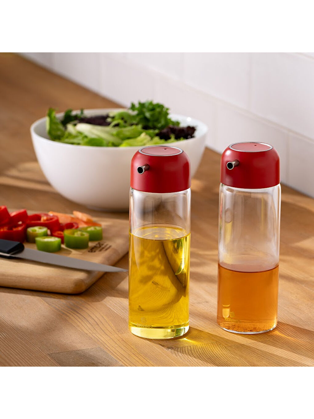 Kırmızı Sımple 2'li Yağlık Sirkelik 250 ml-6