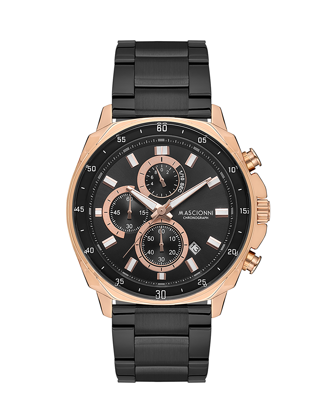 Siyah M.1.1218.06  Erkek Kol Saati