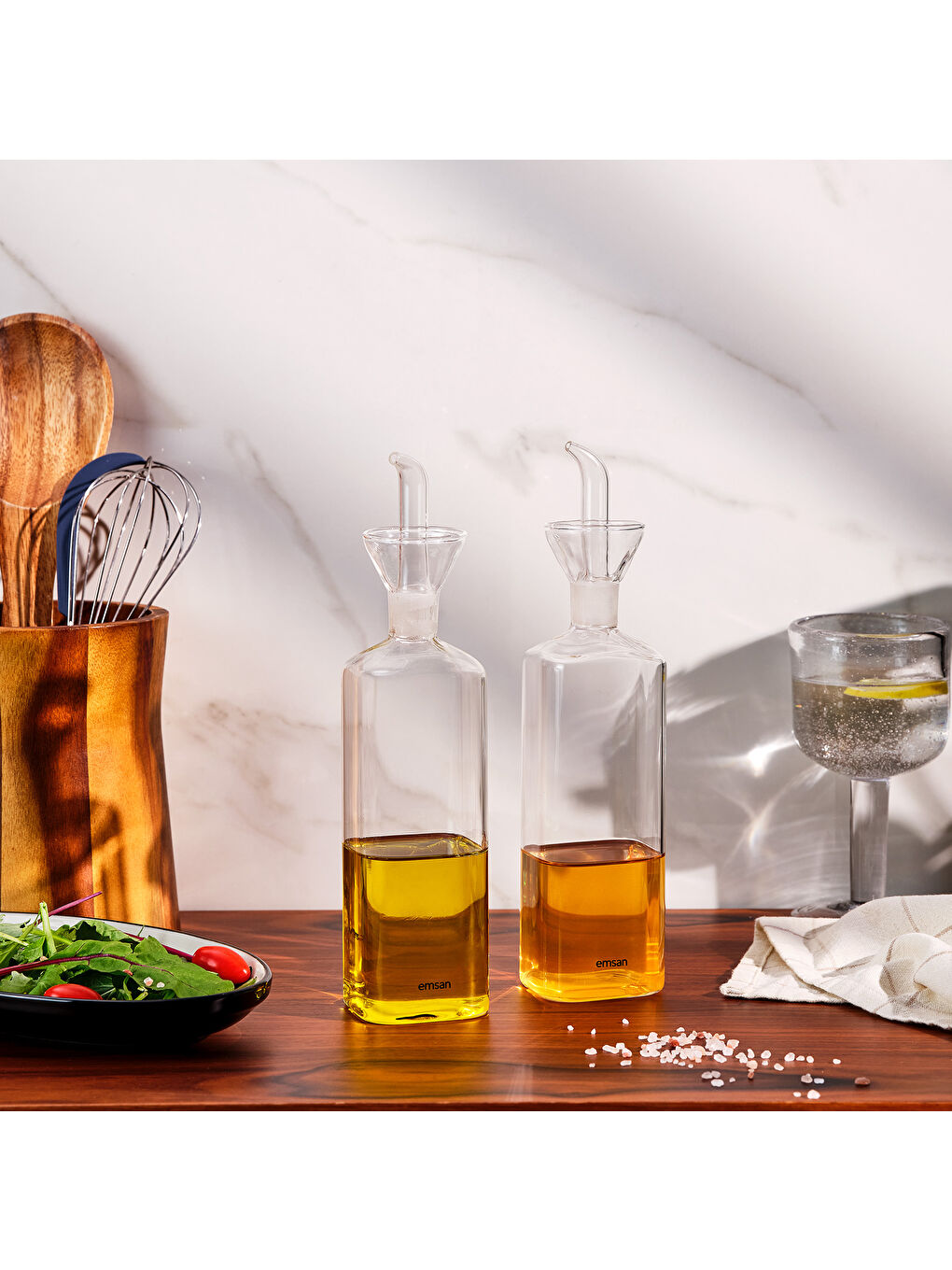 Renksiz Alin Borosilikat Yağlık Sirkelik Set-6