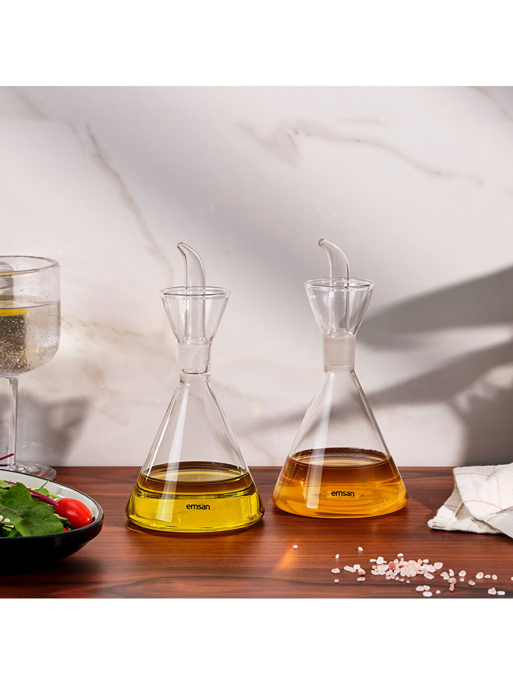 Renksiz Lupin Borosilikat Yağlık Sirkelik Set-6