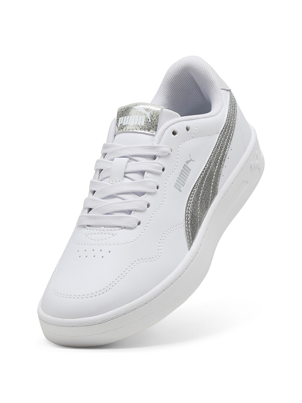 Court Lally Metallic Whisper Kadın Beyaz Sneaker-4