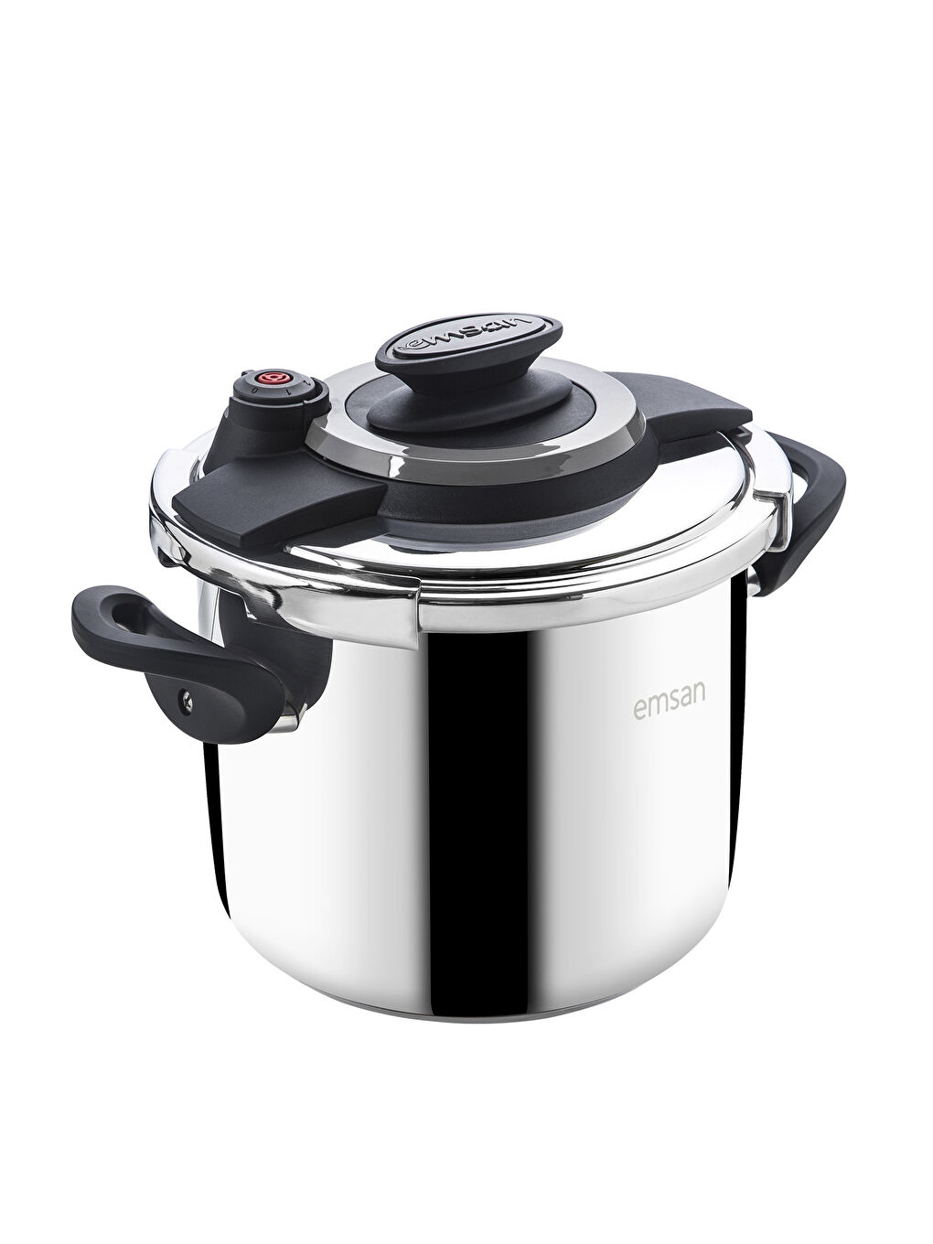 Montana Siyah Gri Düdüklü Tencere 4 Litre-8