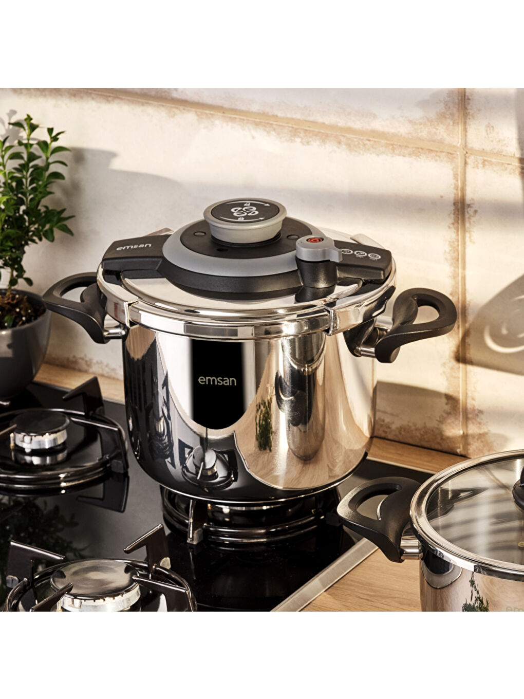 Vera Düdüklü Tencere 4 Litre Siyah-6