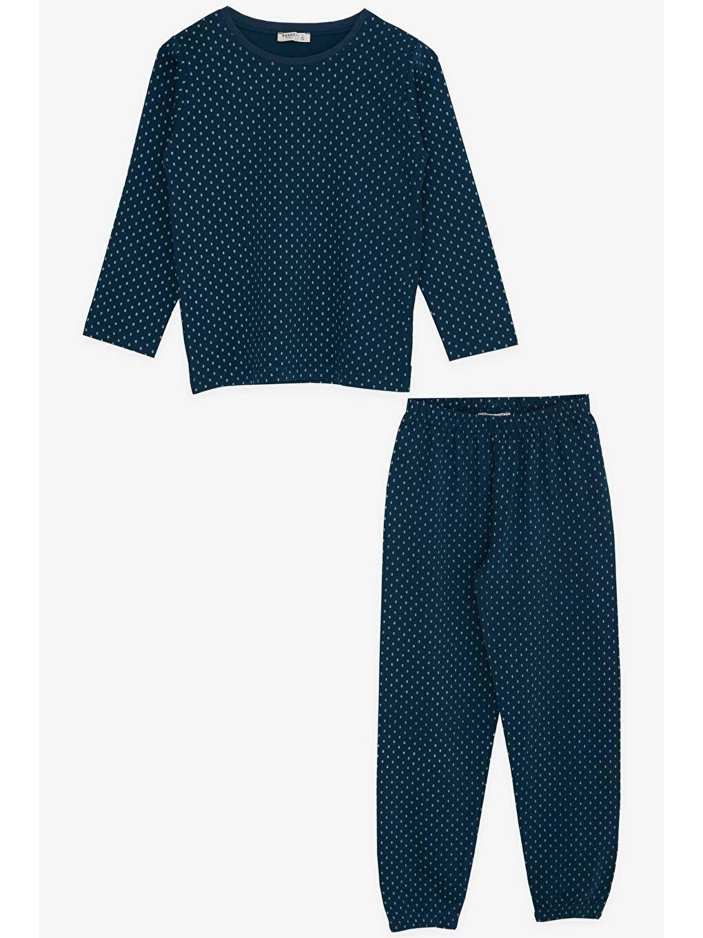Erkek Çocuk Pijama Takımı Desenli Koyu Mavi (4 Yaş)