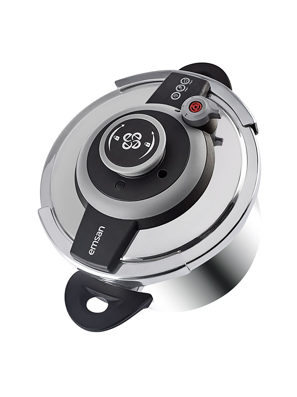 Vera Düdüklü Tencere 4 Litre Siyah-9