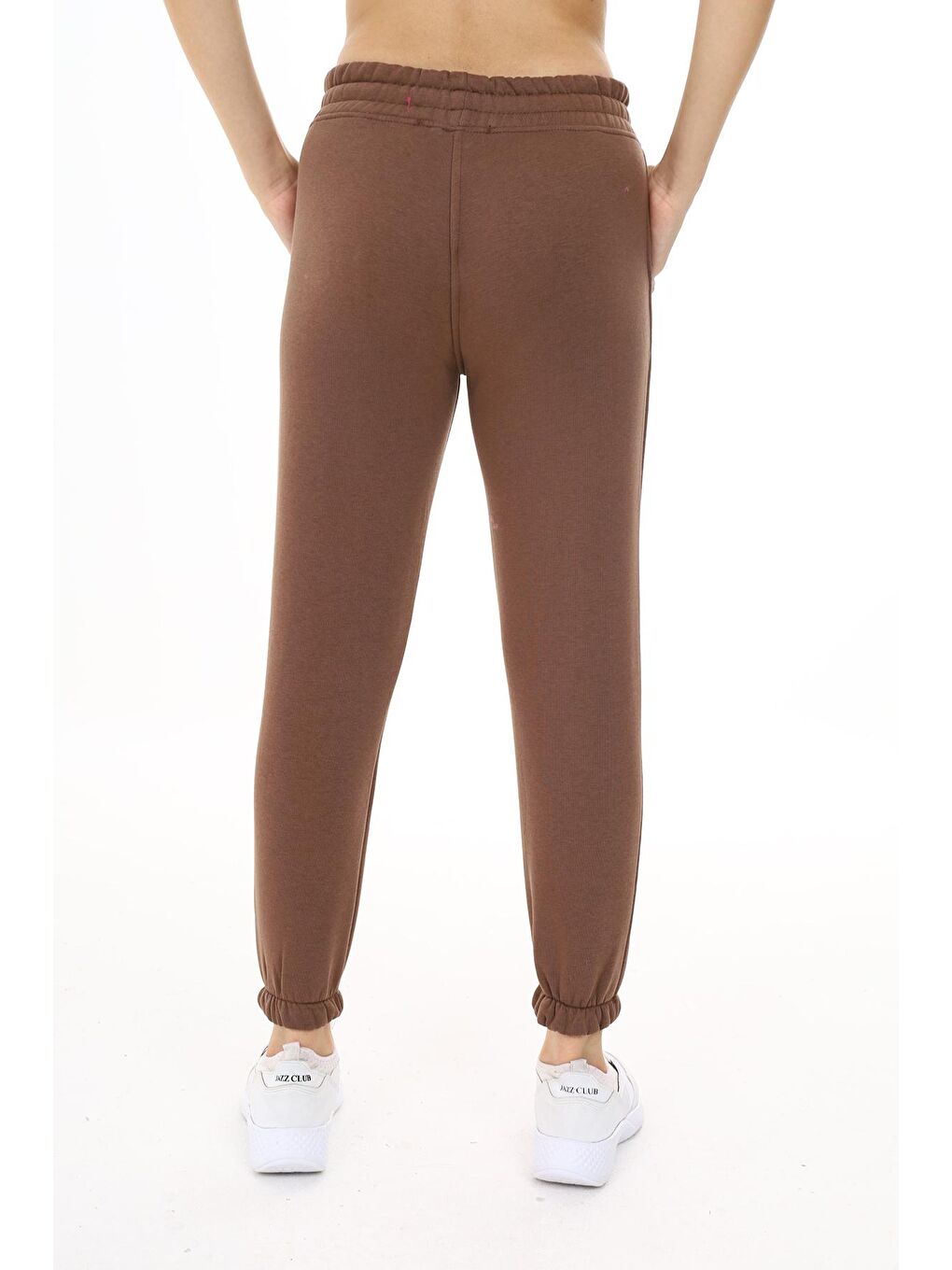 Kahverengi Kız Çocuk Baskısız Eşofman Alt 7-13 Yaş Lx274-3