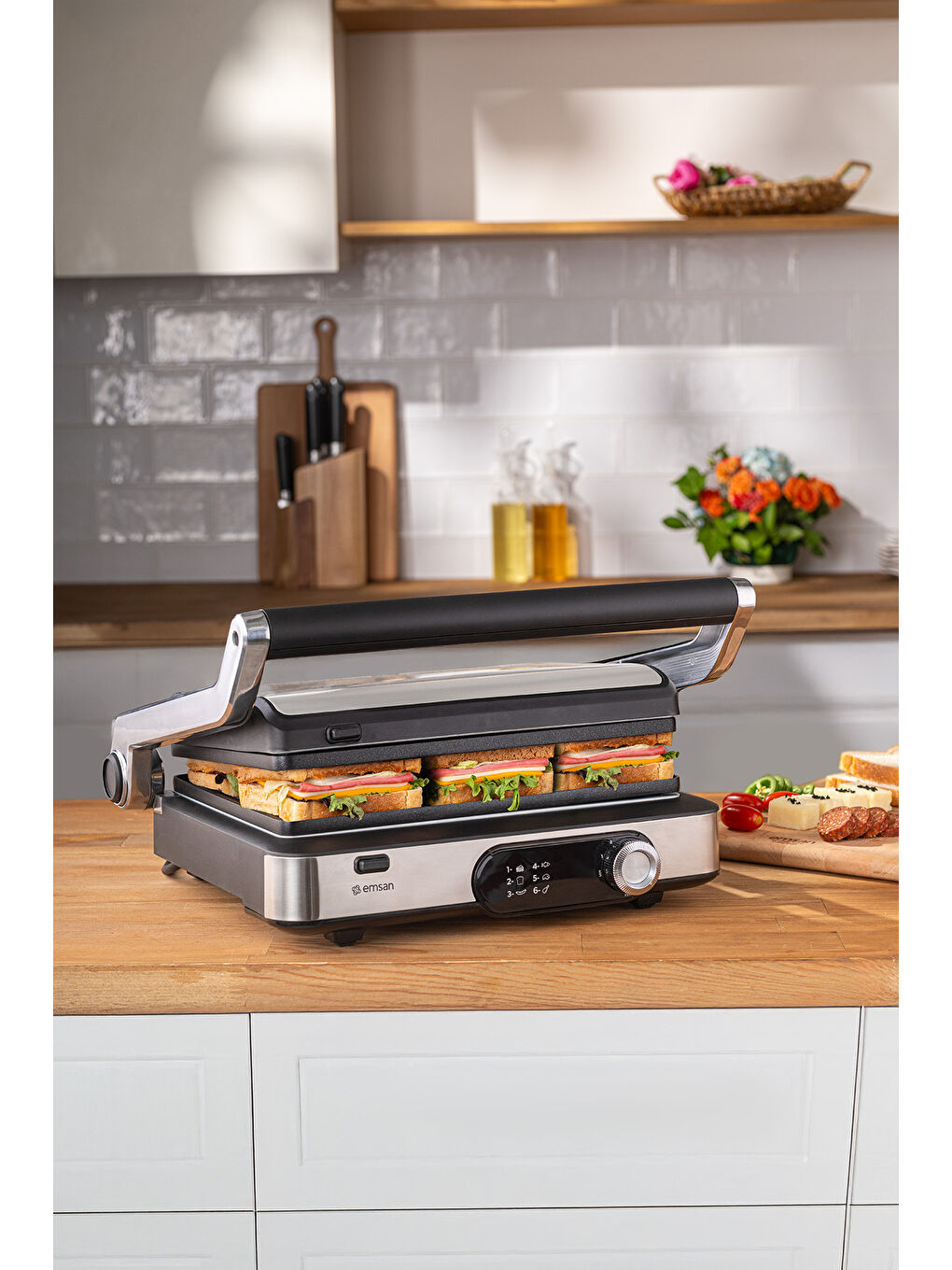 Grillmaster İnox Tost Makinesi-1