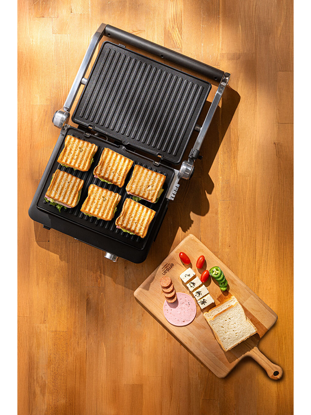 Grillmaster İnox Tost Makinesi-3