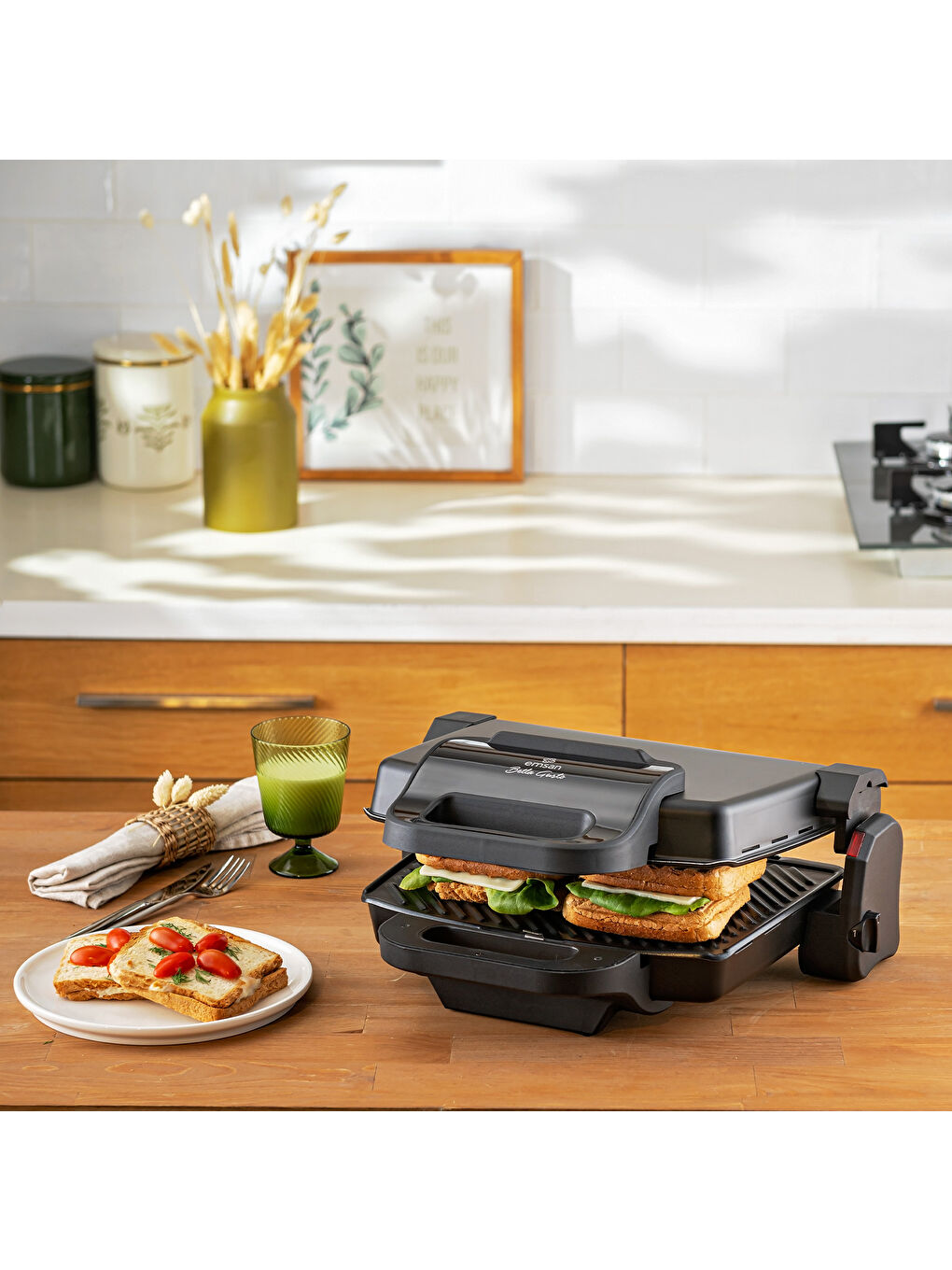 Bella Gusto Tost Makinesi Siyah-9