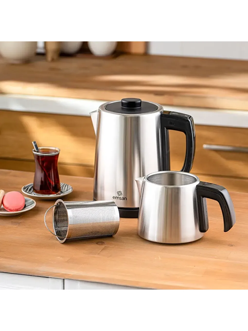 Bella Gusto Çelik Çay Makinesi Inox-8