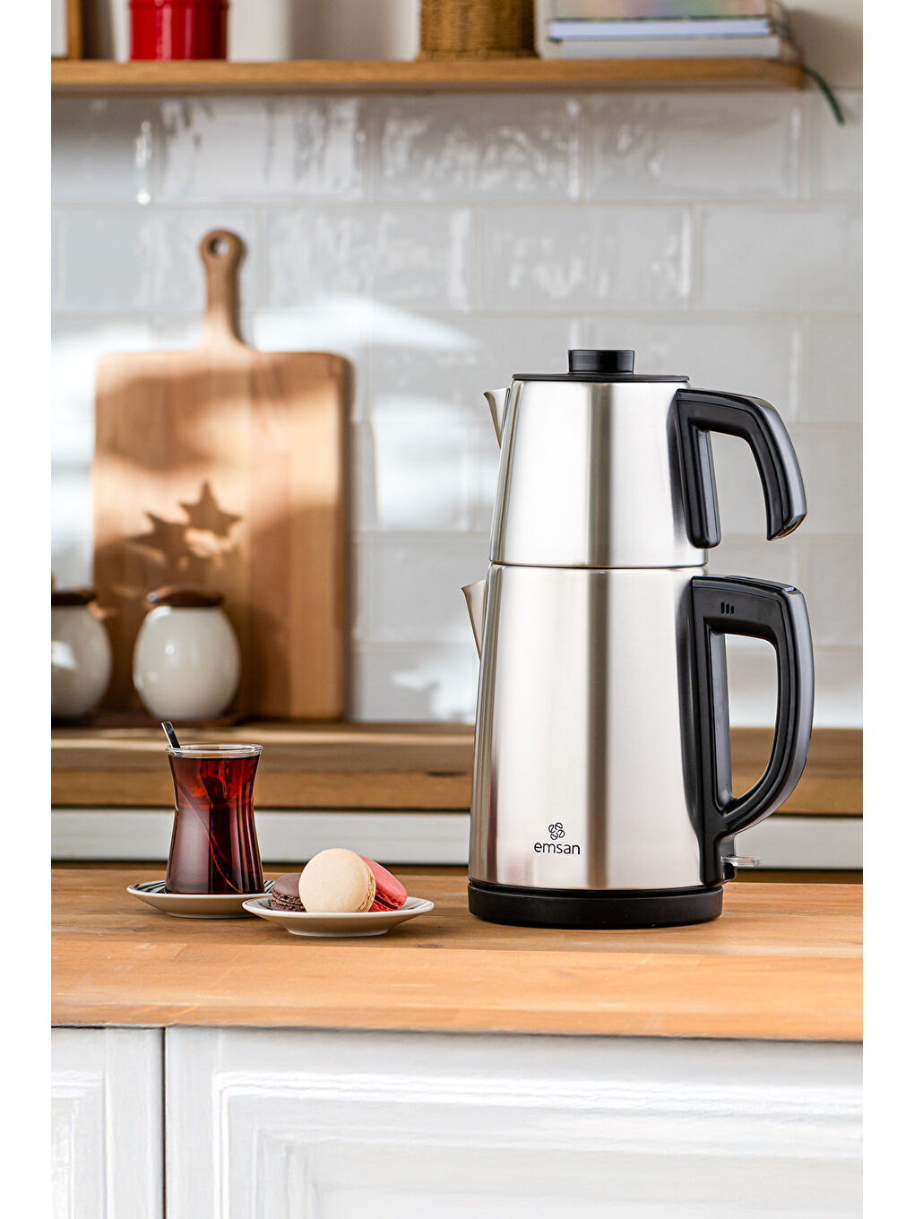 Bella Gusto Çelik Çay Makinesi Inox-1