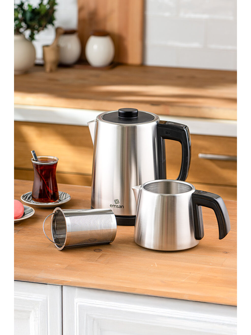 Bella Gusto Çelik Çay Makinesi Inox-3