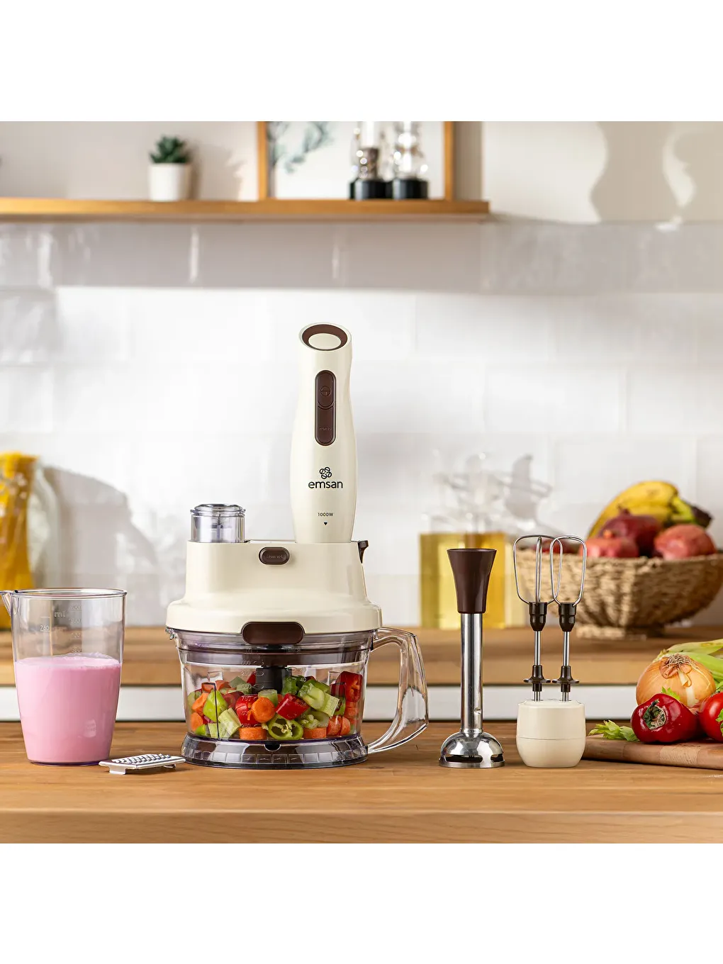 Nostalji Mutfak Robotu Krem-6