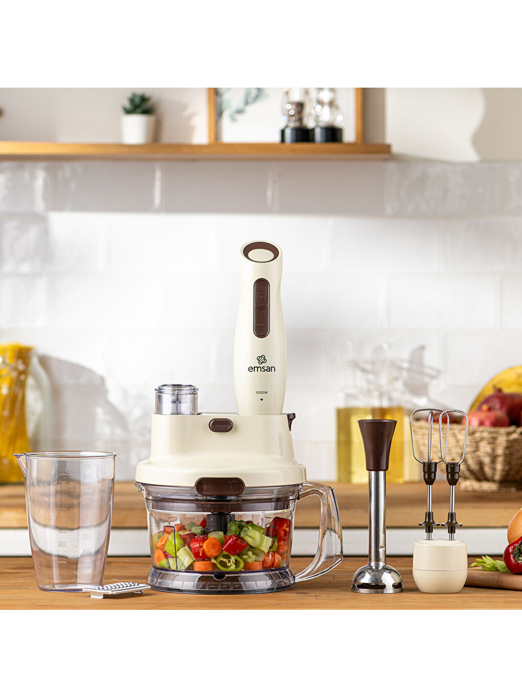 Nostalji Mutfak Robotu Krem-8