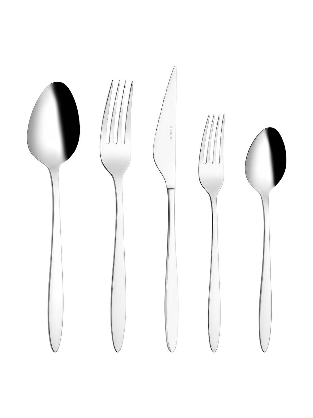 Gri Yakamoz 24 Parça Kutulu Çatal Kaşık Bıçak Takımı-8