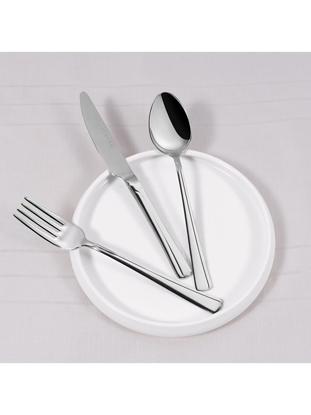 Gri Paris Çelik Çatal Kaşık Bıçak Takımı 18 Parça, Premium 18/10 Paslanmaz Çelik-2