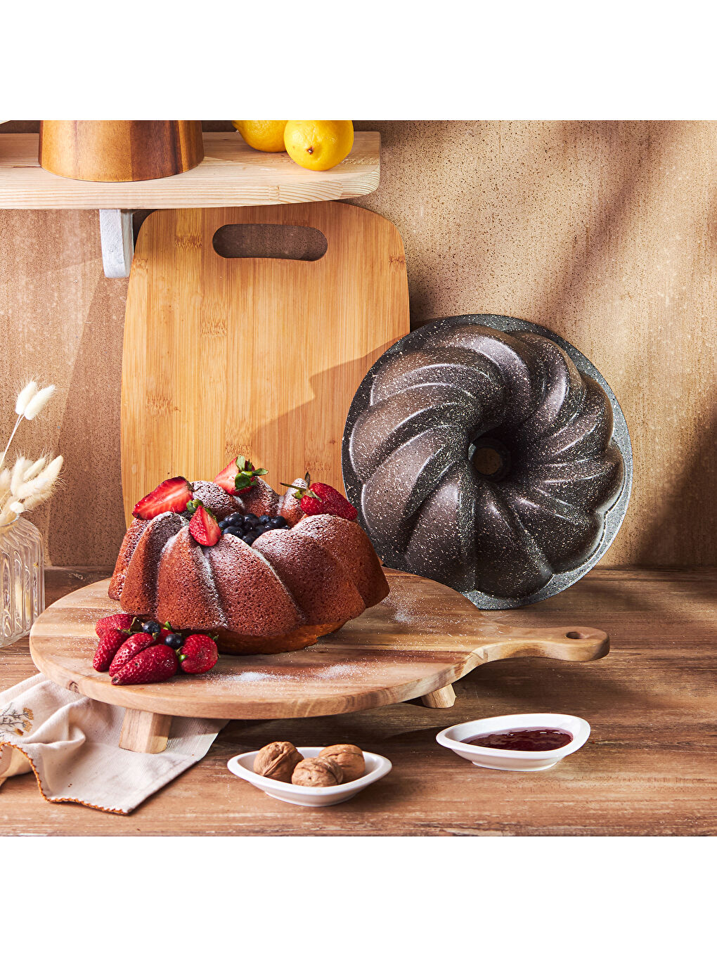 Windy Kek Kalıbı Gri-6