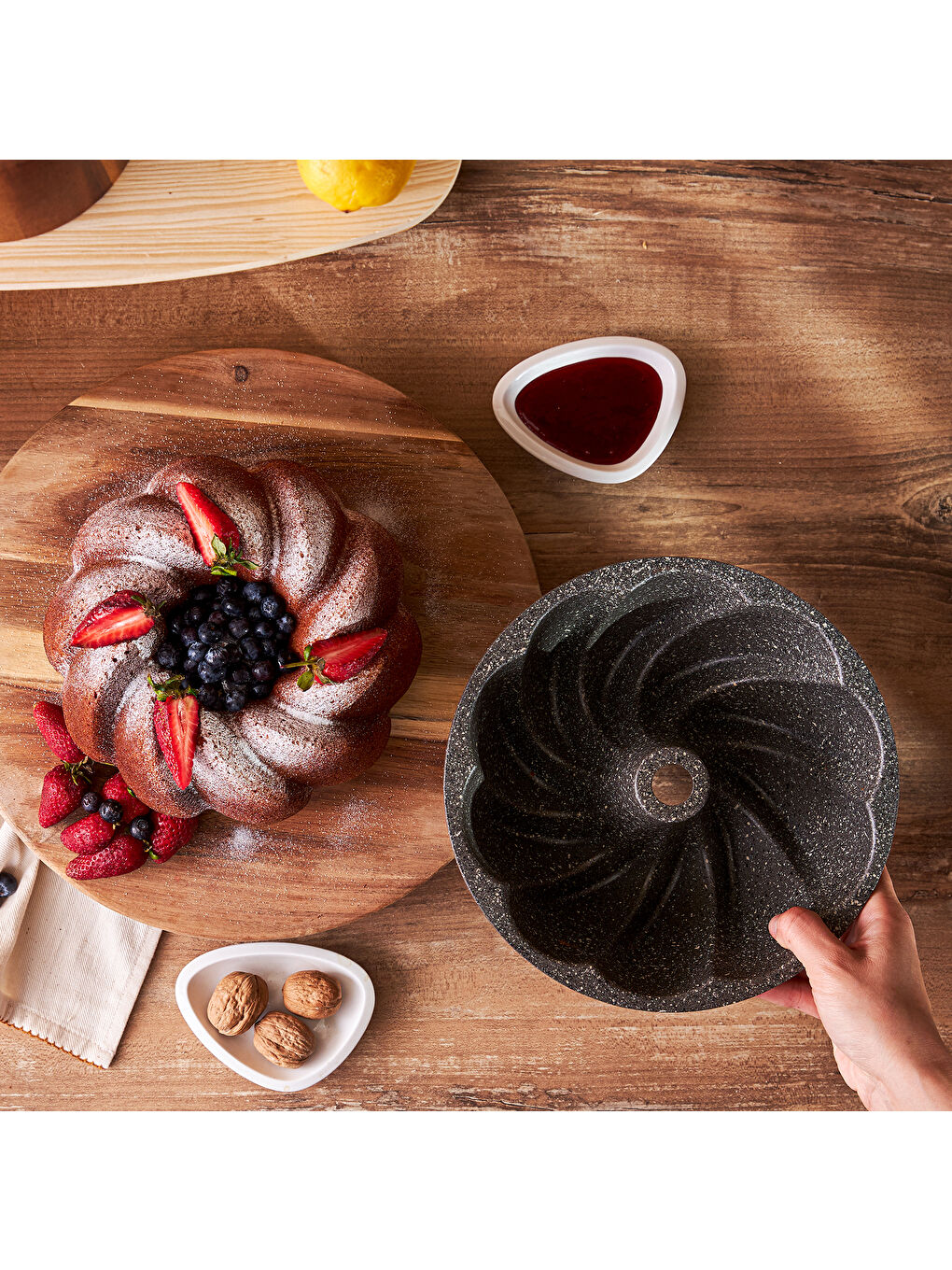 Windy Kek Kalıbı Gri-7