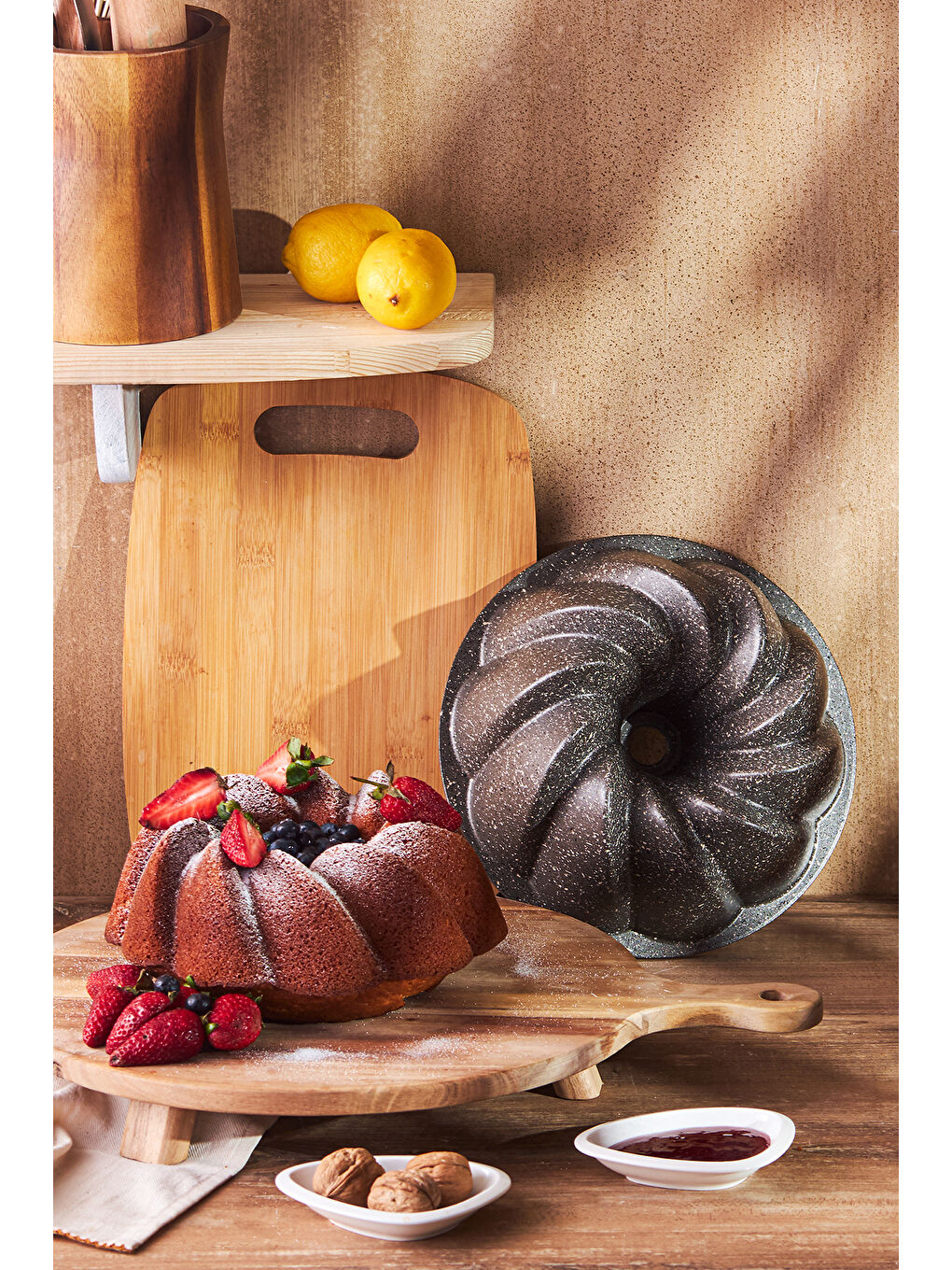 Windy Kek Kalıbı Gri-1