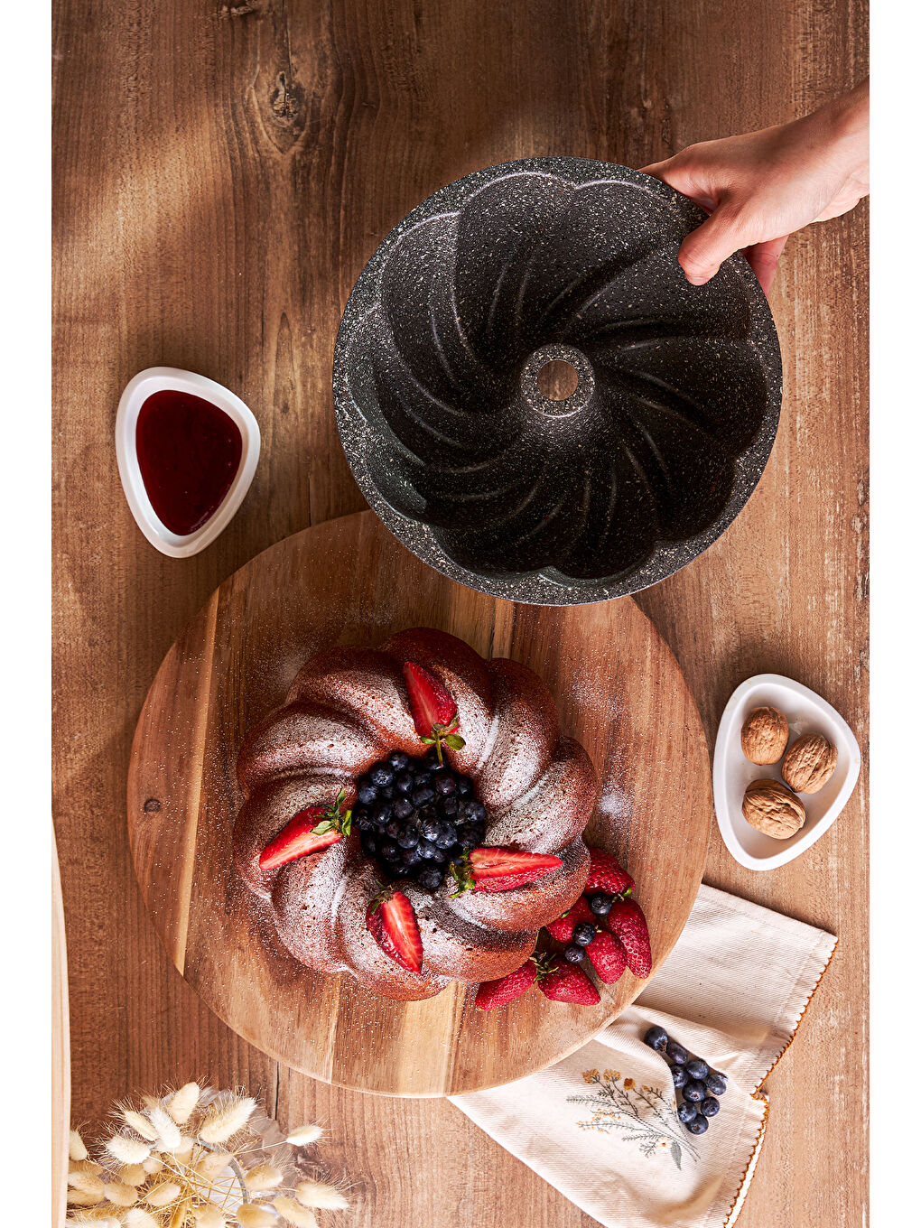 Windy Kek Kalıbı Gri-5