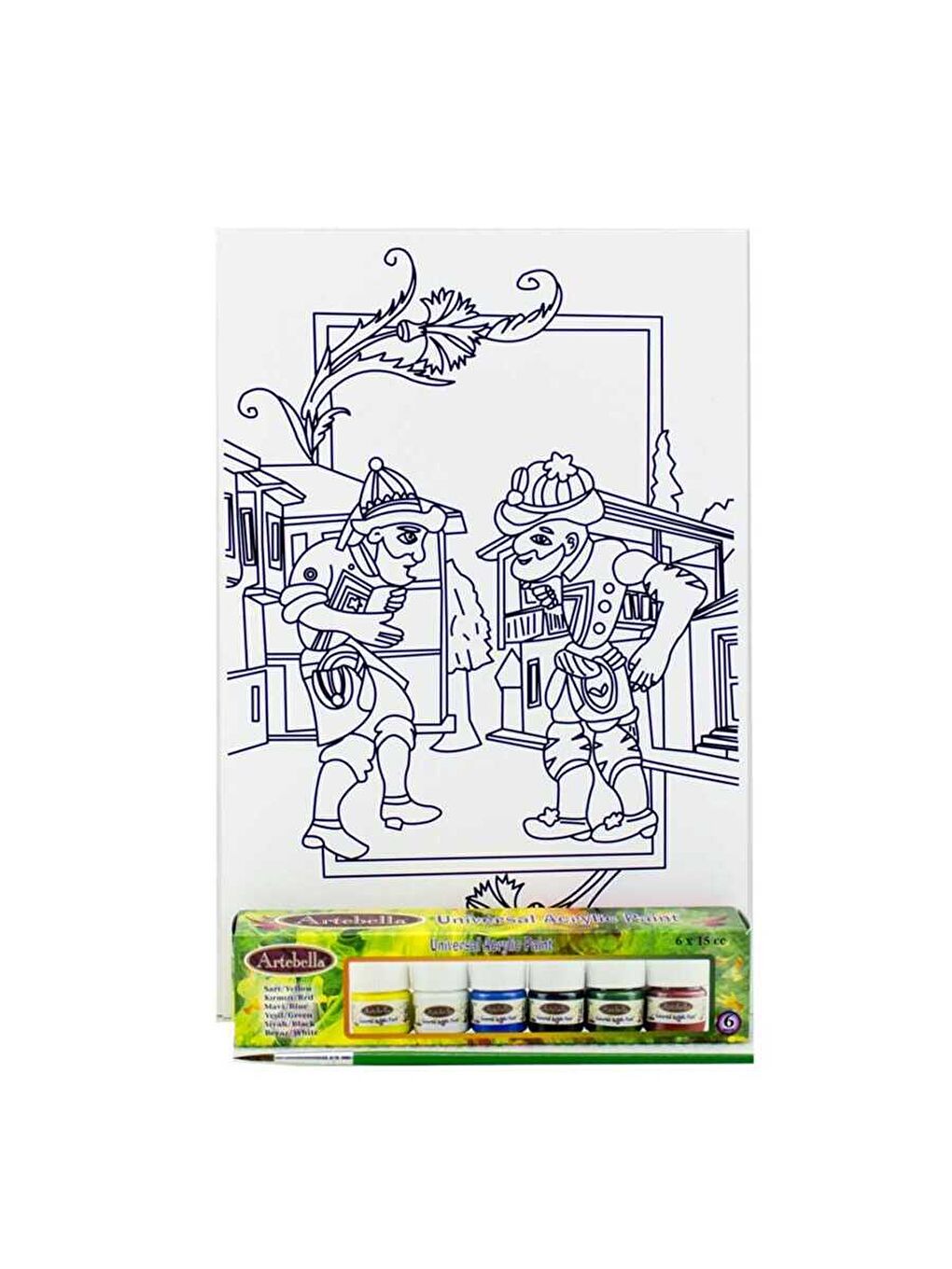 Minyatür Kompozit Boyama 20x30cm MBS-01-3