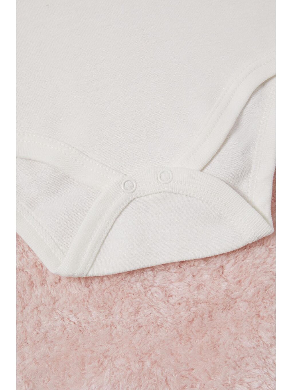 Ekru Kız Bebek Dantel Yakalı Uzun Kol Çıtçıtlı Badi 16848-2