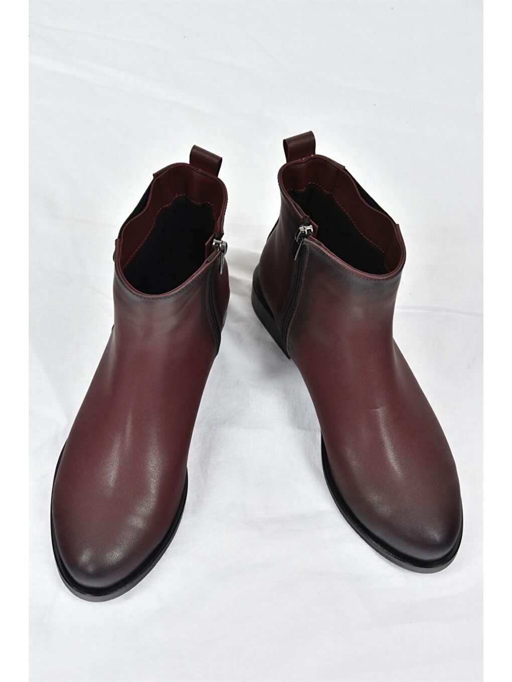 Fox Shoes Bordo L2526724 Bordo Kadın Bot - 4