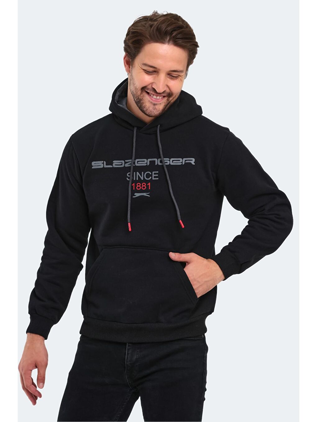 NOGA I Erkek Sweatshirt Siyah-2