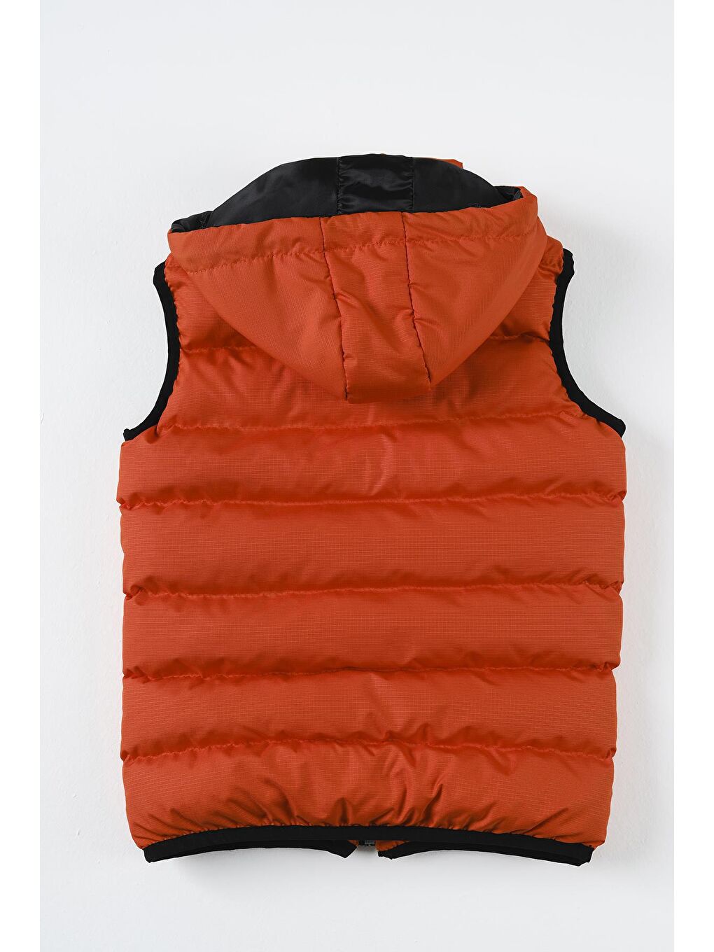Turuncu Çıkarılan Kapüşonlu Erkek Çocuk Şişme Yelek-3