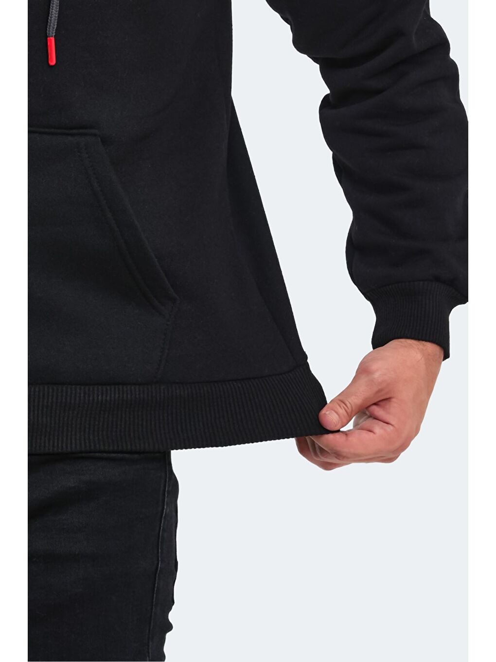 NOGA I Erkek Sweatshirt Siyah-4