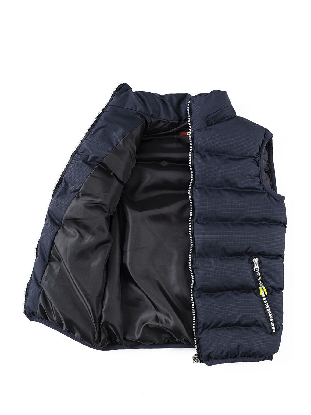 Lacivert Çıkarılan Kapüşonlu Erkek Çocuk Şişme Yelek-3