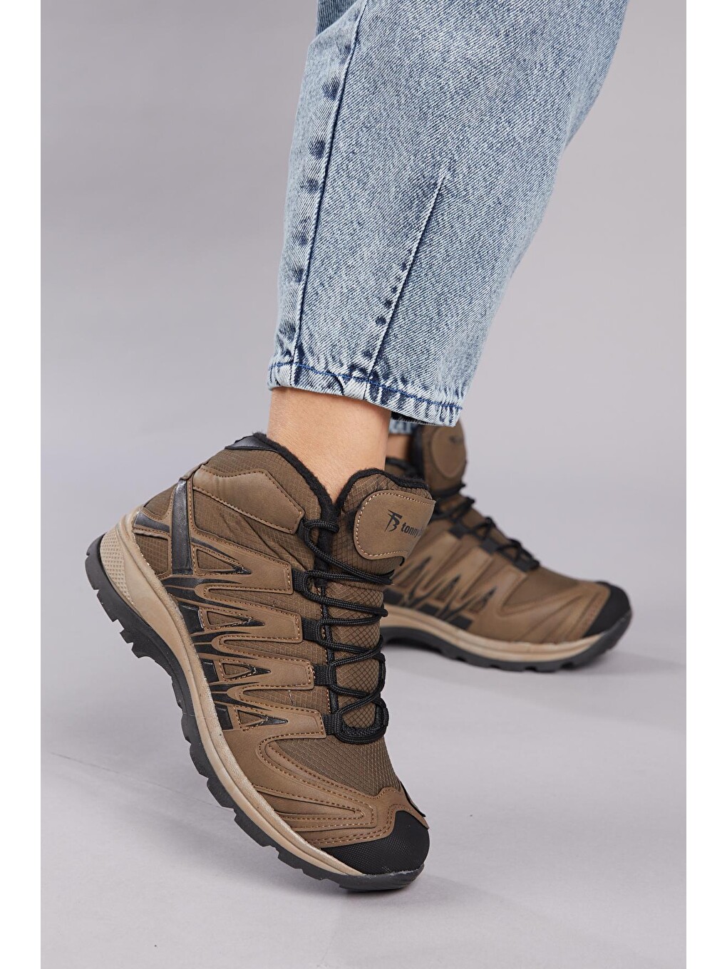 Bej Unisex Vizon Trekkıng Bot Tb601-1