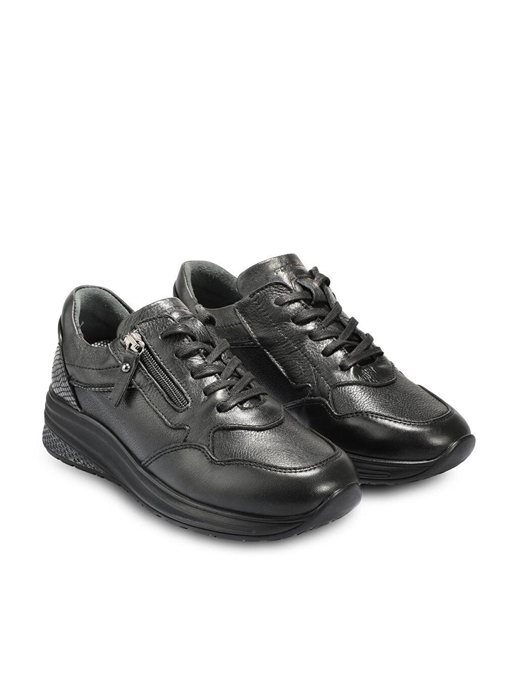 MISHA-G Comfort Kadın Ayakkabı Siyah-2