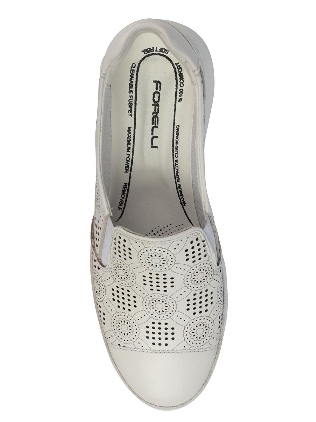 QUEEN-G Comfort Kadın Ayakkabı Beyaz-4