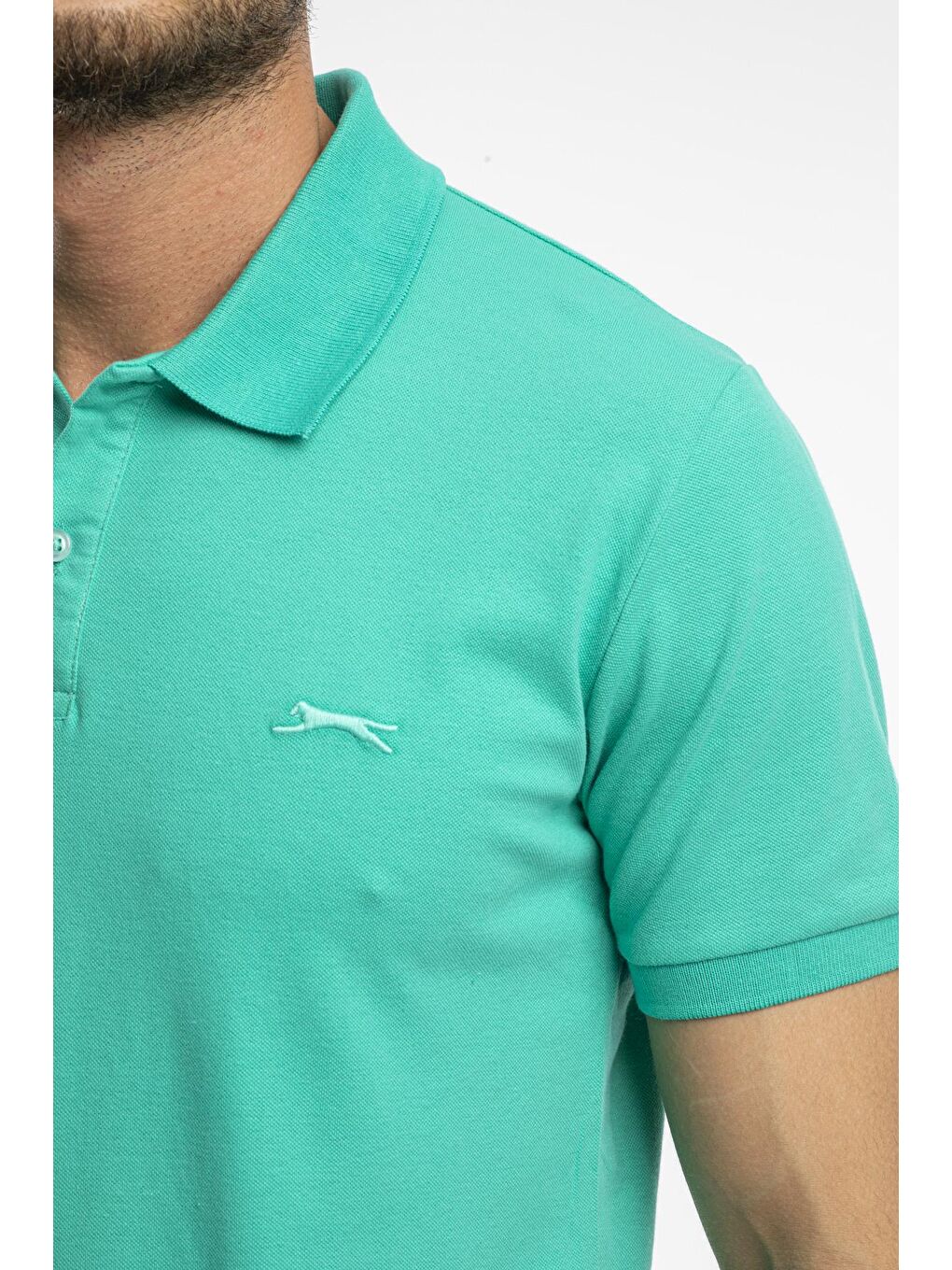 SALVATOR Erkek Tişört Yeşil-4