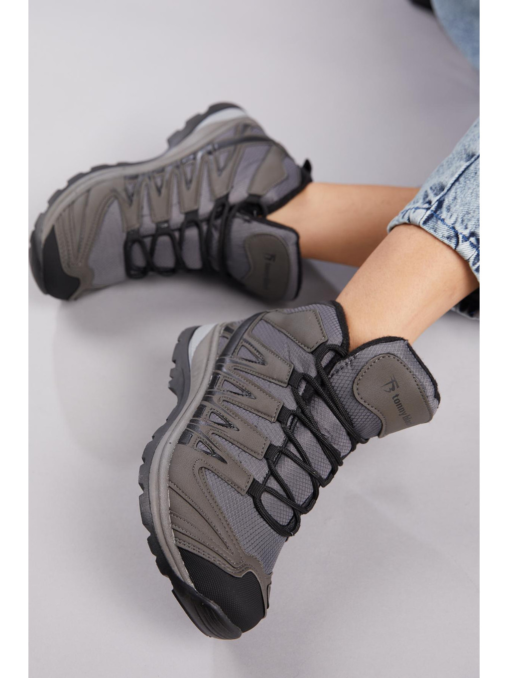 Gri Unisex Füme Trekkıng Bot Tb601-3