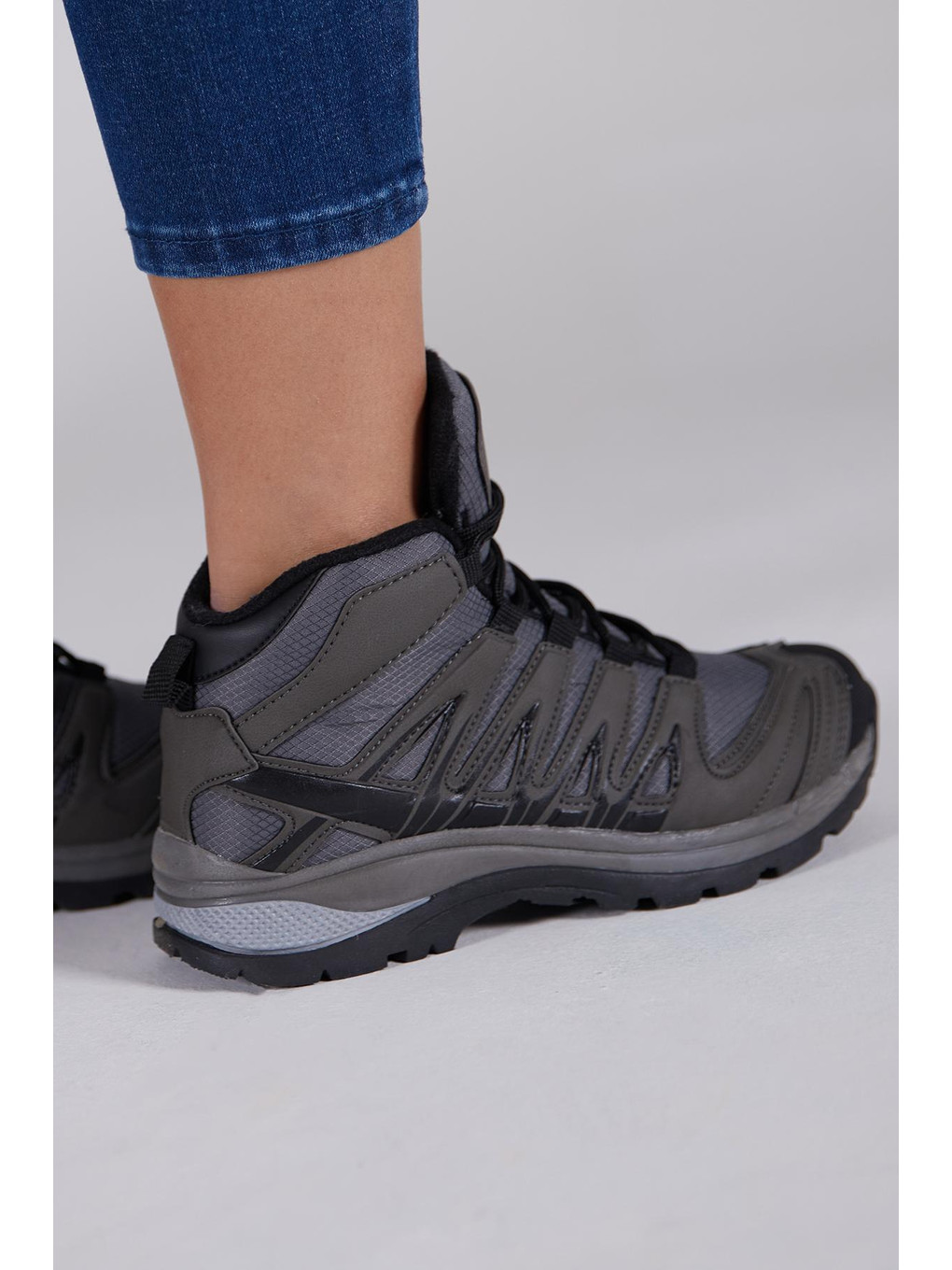 Gri Unisex Füme Trekkıng Bot Tb601-4