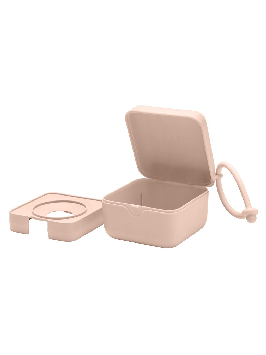 BİBS Pembe Pacifier Box Emzik Kutusu-Blush - 2