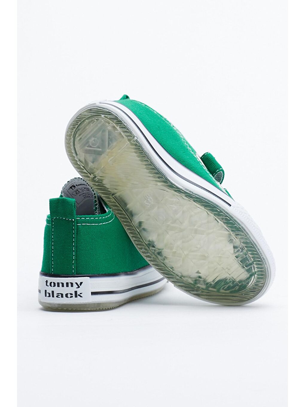 Çocuk Unisex Yeşil Spor Ayakkabı Işıklı Cırtlı Tb997-3